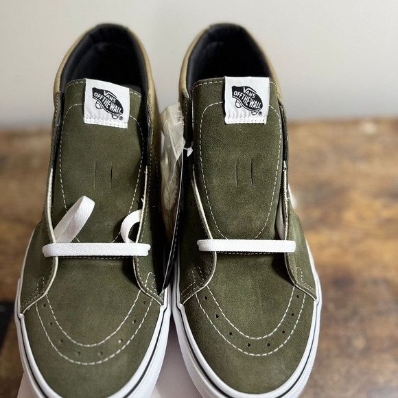 JJJJOUND X VANS SK8 MID US 11.5M GREEN - Picture 6 of 6